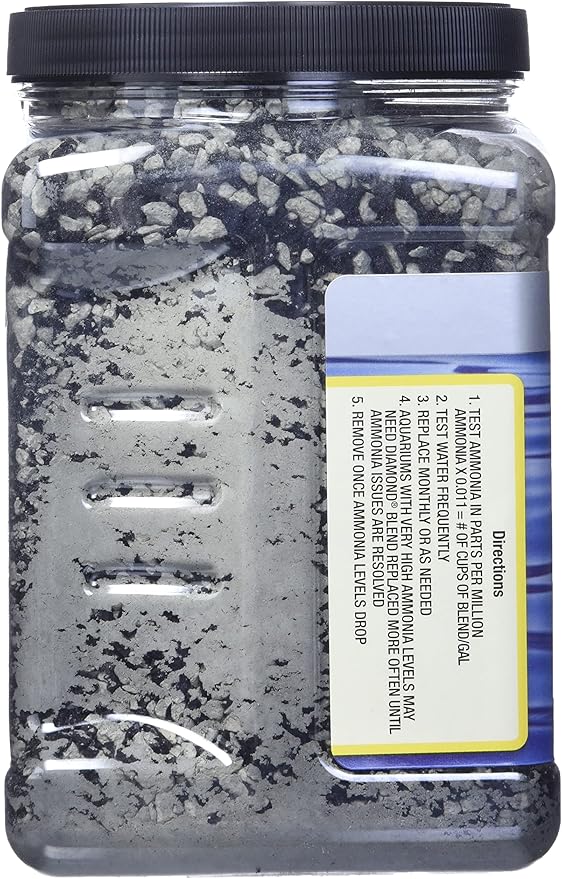 Marineland Diamond Blend 50 Ounces, Ammonia-Neutralizing Zeolite And Carbon, Aquarium Filter Media
