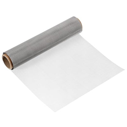 uxcell 40 Mesh 39" x 10" Woven Wire Mesh, 304 Stainless Steel Air Vent Filter Screen, Window Screen Mesh for DIY Projects Vents Cover Filtration Animals Fence