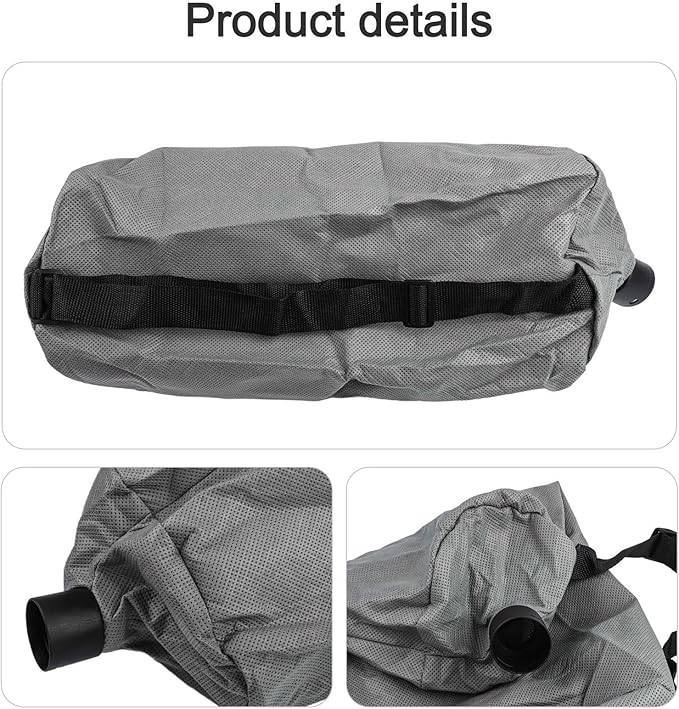 Wall Grinder Vacuum Bag - Heavy-Duty Plastic Dust Collection Filter for Self-Priming Drywall Sanding Machine - Replacement Collector for Wall Sander, Dust-(1PC)