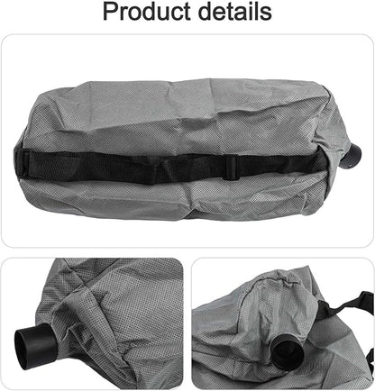 Wall Grinder Vacuum Bag - Heavy-Duty Plastic Dust Collection Filter for Self-Priming Drywall Sanding Machine - Replacement Collector for Wall Sander, Dust-(1PC)