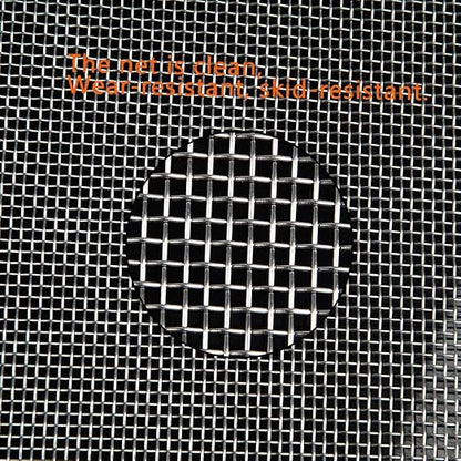 10 Mesh 304 Stainless Steel Woven Wire- 12" X 36" (30cmX90cm) for BBQ Wire Mesh, Cabinets Mesh,Garden Fence Mesh,Window Screens Net, Replacement (12" X 36" (30cmX90cm), 10 Mesh)