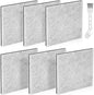 CF-1 86883 HEPA Filters for Kenmore Canister 20-86883, 2086883, 86880, 81002, 20-81002, 8175084, 6Pack Vacuum Motor Safety Filters for Kenmore Sears Progressive & Whispertone, for Panasonic Models
