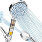 Cobbe Filtered Shower Head with Handheld, High Pressure 7-mode Showerhead with Filters for Hard Water - Remove Chlorine - Reduces Dry Itchy Skin, Patented Paddle Shift Design, Chrome