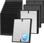 12 Pack 3000 Replacement Filter Compatible with 3000, 3000M, 3000 Pro, 2 Pack Post Filter, 2 Pack Activated Carbon Filters & 8 Pack Carbon Pre-Filters