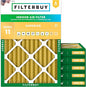 Filterbuy 24x28x2 Air Filter MERV 11 Superior Pet & Allergy Defense (6-Pack), Electrostatic Pleated HVAC AC Furnace Filters Replacement, Made in USA (Actual Size: 23.50 x 27.50 x 1.75)