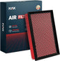 KAX Premium Engine Air Filter, CA11876 Replacement for Select Volkswagen and Audi Models, Advanced Air Filter Media, Increased Acceleration