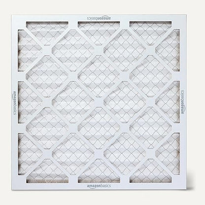 Amazon Basics Merv 5 AC Furnace Air Filter 20x20x1 inches, Pack of 6 (Actual size: 19.75" x 19.75" x 0.75")
