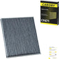 Cabin Air Filter w/Activated Carbon for RAM 1500 (2016–2025), 2500, 3500, Jeep Wagoneer (2022–2025), Grand Wagoneer, Mazda 6, CX-7, OE# EG21-61-P11, 68318365AA, CF11671