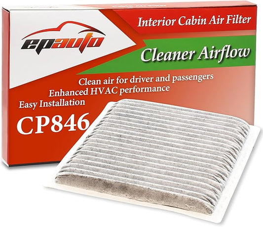 EPAuto CP846 (CF9846A) Replacement for Subaru/Toyota Premium Cabin Air Filter includes Activated Carbon