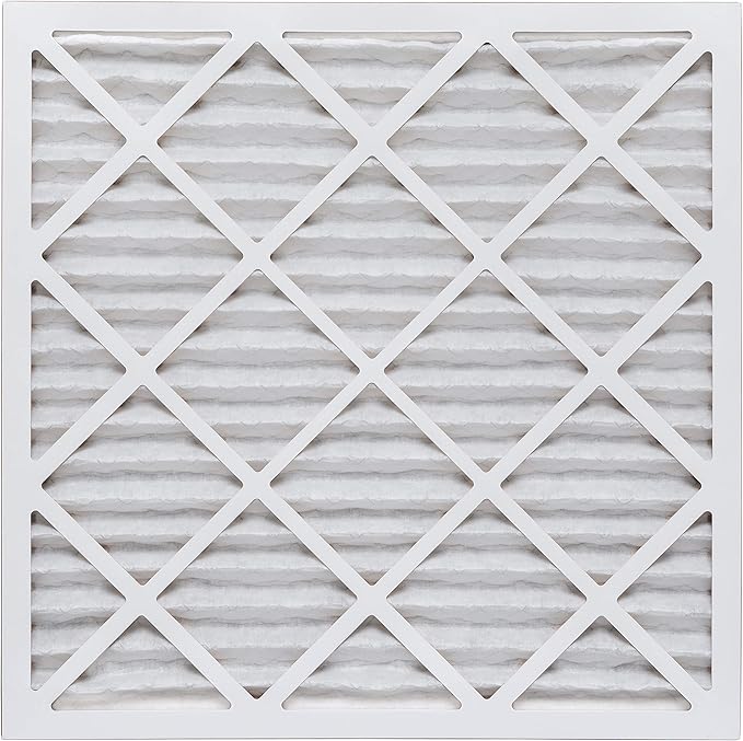 Aerostar 21 1/4x21 1/4x1 MERV 11, Pleated Air Filter, 21 1/4 x 21 1/4 x 1, Box of 6, Made in the USA