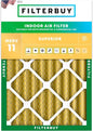 Filterbuy 10x14x4 Air Filter MERV 11 Superior Pet & Allergy Defense (1-Pack), Electrostatic Pleated HVAC AC Furnace Filters Replacement, Made in USA (Actual Size: 9.50 x 13.50 x 3.63)