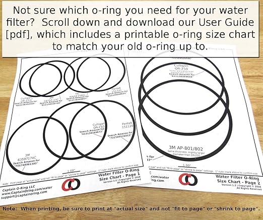 Captain O-Ring - Replacement 151121 / OR-38 / WS03X10001 / 10800-034 O-Rings for Pentek, Culligan, GE, Campbell, etc Water Filter Housing Gasket Seal (3 Pack)