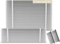 201 Replacement Furnace Filter Compatible with Aprilaire 2200, 2250, Space Gard 2200 Whole House Air Cleaner Purifiers, MERV 10, 2 Pack 20x25x6 Air Filters and 2 Pack Pleat Spacers