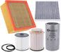 6.7L Cummins Fuel Filter Kit for 2019-2024 Ram Turbo Diesel Engines 68157291AA 68436631AA and Oil Filter 5083285AA Air filter 43034051AB Cabin Air Fitler 68406048AA