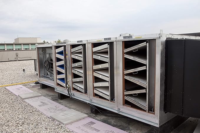 Pollution Control Unit (PCU) Odor Control Filter. BPS Panel 100% Carbon Includes perimeter gasket (20" x 25" x 4")