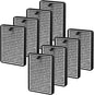 8 Pack DSTx HEPA + Carbon Filters Replacement Compatible with Clarifion DSTx Mini Personal Portable Air Purifiers for Home, Bedroom and Pets, Works for Dust, Smoke,Odors and Airborne Particles