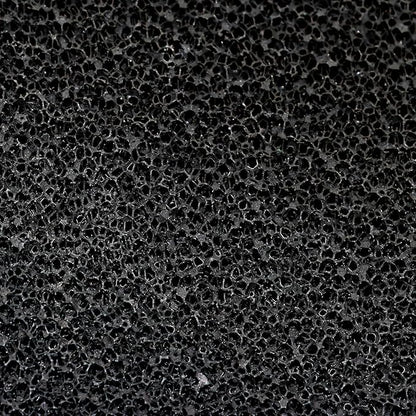 Cut to Fit Activated Carbon Media Pad, Pre Filter Carbon Sponge for Aquarium, Fish Tank, Pond, Reef Canister (9.8 x 9.8 x 0.4 inch 3pcs)