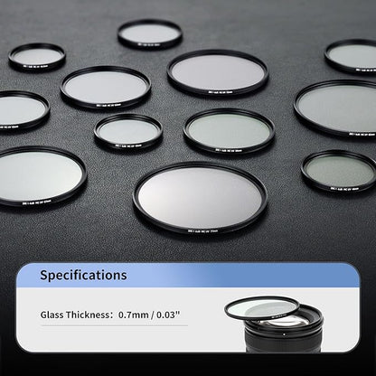 JJC 46mm Ultra Low Reflectivity UV Lens Protection Filter with 44 Multi-Coated, Waterproof Oil-Proof Scratch Resistant HD Camera Lens Filter