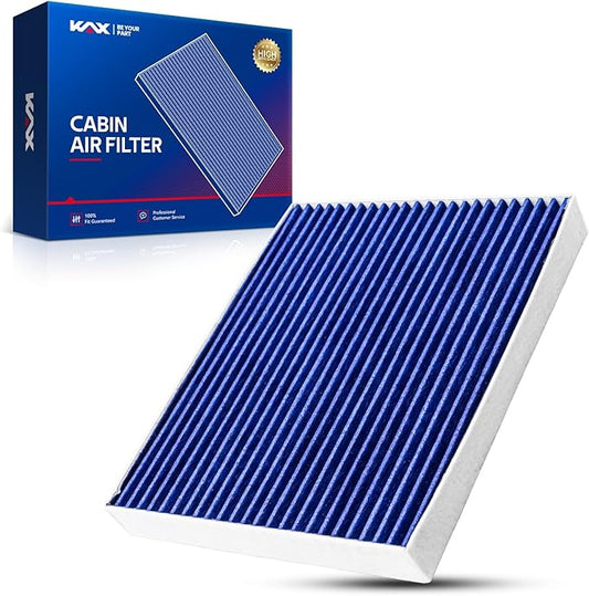KAX Premium Cabin Air Filter with Dual Active Carbon, CF12058 Replace for Hunydai Accent 2018-2022, Elantra Elantra GT 2017-2020, Kia Forte 2019-2024, Rio 2018-2023, Strong Adsorption Cabin Filter