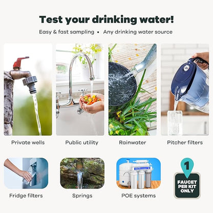 Tap Score Total Arsenic in Water Test Kit | Specialized EPA Certified Drinking Water Labs | #1 Best Home Water Test 2021-24 NYT Wirecutter | 100% Unbiased