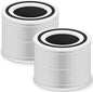 Core 300 Replacement Filter for LEVOIT Core 300 Core 300-P Core 300S Vortex Air Air Purifier, 3-in-1 H13 Grade True HEPA High-Efficiency Activated Carbon, Core 300-RF, 2 Pack, White