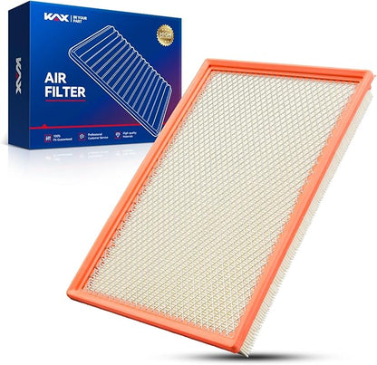 KAX Engine Air Filter, CA12375 Replacement for Ram 1500 2019 2020 2021 2022 2023 2024, Ram 1500 Classic 2021-2024, Advanced Air Filter Media, Increased Acceleration