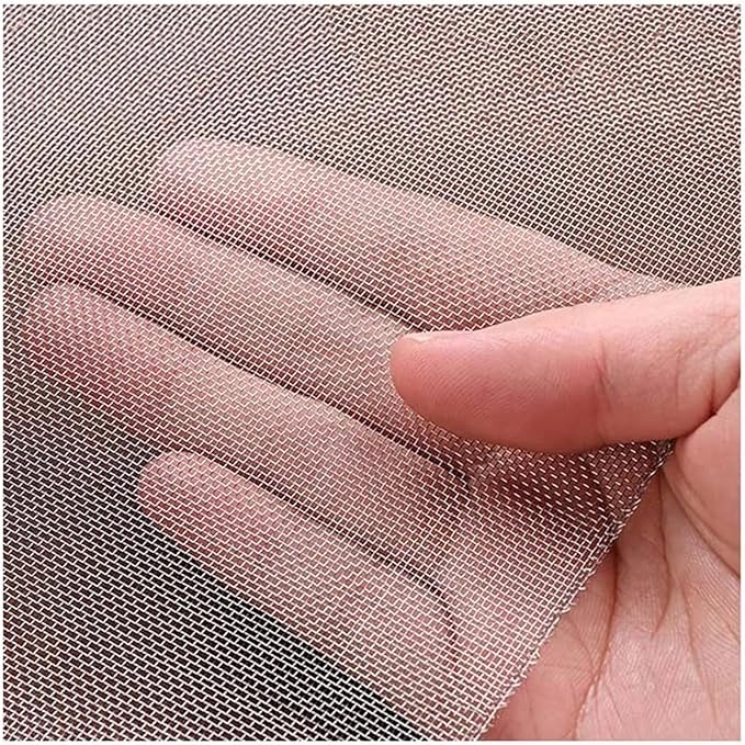 Stainless Steel Woven Wire Mesh, 304 Insect Screen, 30 Mesh Window Grid, Metal Netting, Ripstop Wire Cloth, Air Vent Protection Mesh, Woven Stainless Filter Panel