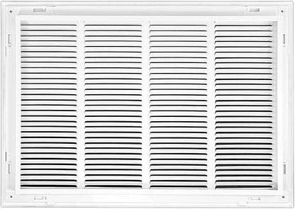 Venti Air 24" X 20" Steel Return Air Filter Grille - Removable Face/Door for 1 inch Filters - HVAC Duct Cover Grill (2-3 Business Day Delivery) [Outer Dimension: 26.5"W X 22.5" H]