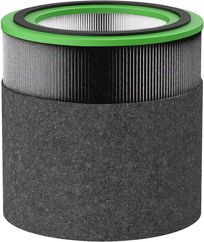 GermGuardian Filter V Toxin Clear HEPA Genuine Air Purifier Replacement Filter, Removes 99.97% of Pollutants, Common VOCs, Household Toxins, for AC3000, AC3050, AP3151 and AC151, Black/Green, FLT151VO