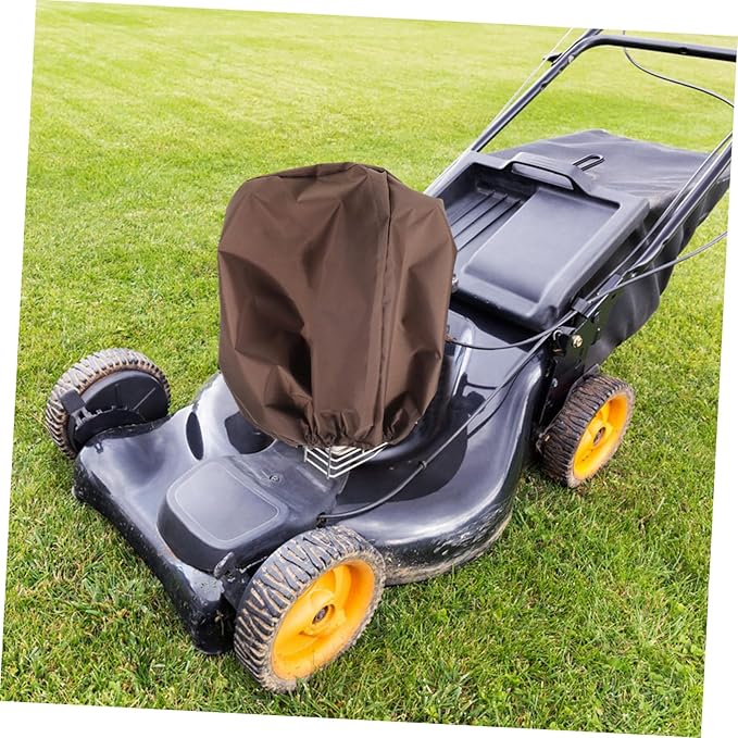 Lawn Mower Engine Cover Sun Shade and Dust Sleeve Easy Installation for Garden Equipment Fits Mowers