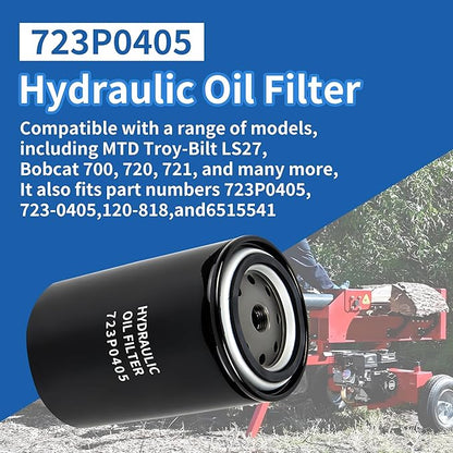 Log Splitter Hydraulic Oil Filter 723P0405 723-0405 120-818 6515541 Compatible with MTD Troy-Bilt LS27 LS27CC GS21T 522LS,Bobcat 700 720 721