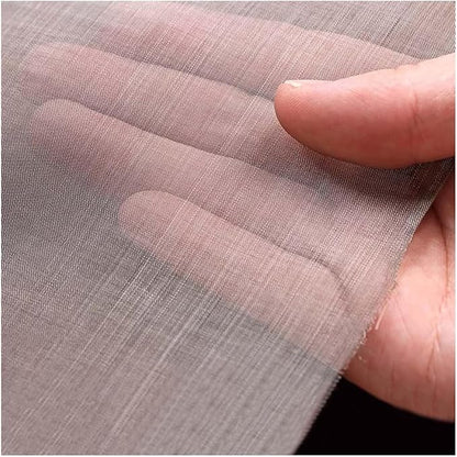 304 Stainless Steel Woven Wire Mesh, Fine Metal Screen, Rust-Resistant Filter Sheet, Kitchen Strainer, Industrial Sieve, Ventilation Grid, Safety Fence, Insect Screen