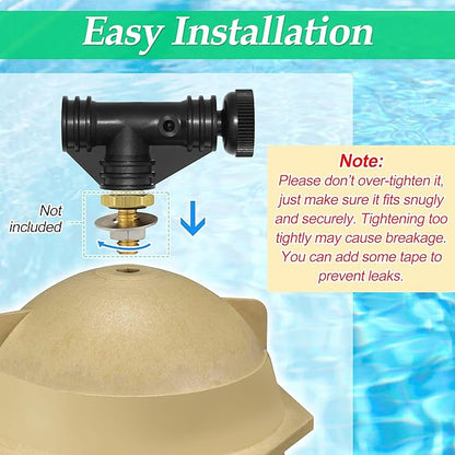 154689 Air Bleeder Assembly Replacement for Triton II Pool&SPA Filter Models TR140, TR50, TR60, TR100,Compatible with S7S50, S8S70,Replacement Part, Black
