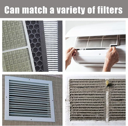 Carbon Fabric Filter - 16" x 48" x 0.2" Activated Charcoal HEPA AC Vent Filter - 1 Pack