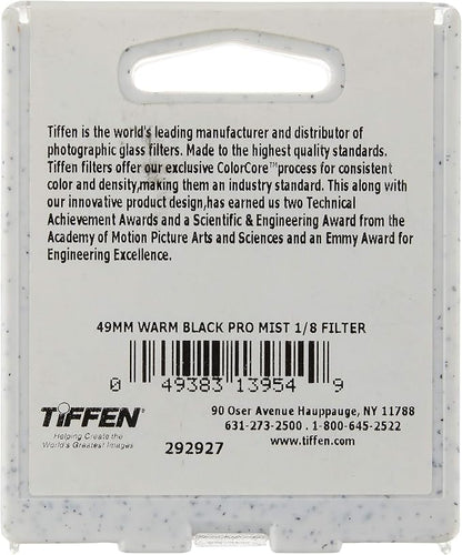 Tiffen 49WBPM18 49mm Warm Black Pro-Mist 1/8 Filter