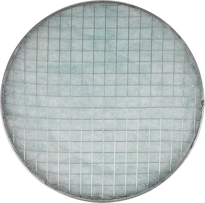 10" Inch Filter Replacement - Round Duct Filter System - G4 Class Filter and Mesh Screen - Dust Collection and Air Purification
