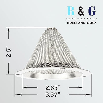 2 PCS-Cone-Type Spark Arrestor Screen 2.8”