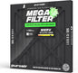 PuroAir MegaFilter - 12x12x1 Air Filter MERV 13 Activated CarbonTech Defense - Heavy Duty 3 Layer Furnace Filters Allergens, Pollen, Dust, Pet Dander, Smoke, Odors - HVAC Air Filter 12x12x1 (1-Pack)