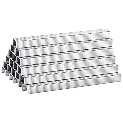 meite T-50 Staples, 5/16 Inch Heavy Duty Staples for Staple Gun, Galvanized 20 Gauge 3/8 Inch Crown Staple for Upholstery, Construction, Furniture (5 Boxes)