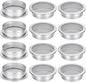 2-Inch Round Open Screen Vent, Mill Finish, 12 Pack