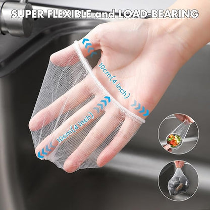 Disposable Sink Strainer Mesh Bags - Kitchen Accessories Sink Drain for Collecting Kitchen Food Waste Leftover Garbage (600)