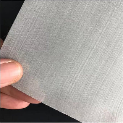 Stainless Steel Mesh Sheet 250 Mesh, Ultra Fine Wire Cloth, Metal Screen Fabric for Straining Filtration and Workshop Applications
