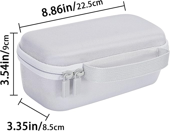 co2CREA Hard Case compatible with Pure Enrichment PureZone Mini Portable Air Purifier (White Case)