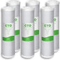 SimPure Whole House Water Filter Cartridges 5 Micron 20" x 4.5" CTO Activated Carbon Block, For DB20P, FC25B, CTO20BB, WHB20, 6 Pack