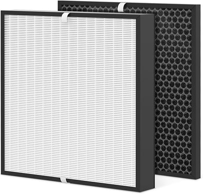 EJ120 Replacement Filter Compatible with EJ Air Purifier, Include Efficiency Filter and Activated Carbon Filter