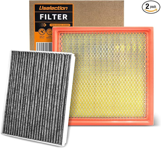 Cabin Engine Air Filter W/Activated Carbon Kit for Ford F150(2015-2025) 2.7L 3.0L 3.3L 3.5L 5.0L, Ford Expedition Lincoln Navigator(2018-2024), selected models # FL3Z19N619A 7C3Z9601A FP79 FA1883