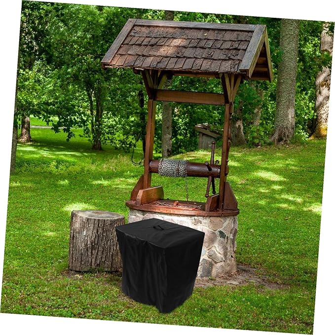 Small Filter Pump Cover Replacement for Garden Outdoor Use Oxford Cloth with Drawstring Closure Easy to Clean Protective Sand Pump Cover