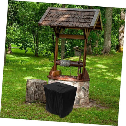 Small Filter Pump Cover Replacement for Garden Outdoor Use Oxford Cloth with Drawstring Closure Easy to Clean Protective Sand Pump Cover