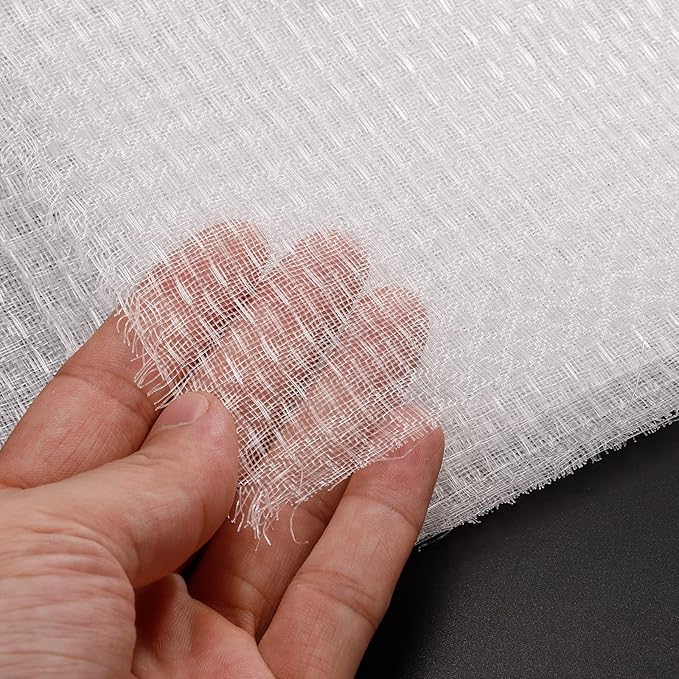 PATIKIL 47.2" x 39.4" Air Conditioner Air Filter Material, Plastic Dustproof Filtering Mesh Screen Replacement for Air Conditioning, White