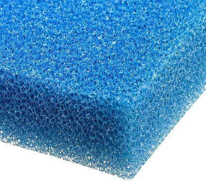 ViaAqua Aquarium Bio Sponge Filter Media Pad, 23.6" x 17" x 2", Open Cell Foam Cut-to-fit Matten Filter Fish Tank Sump Divider